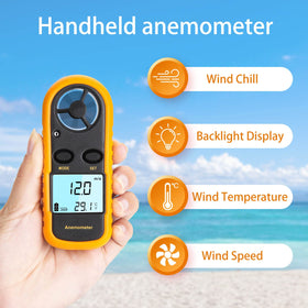 Clatoon Anemometer portable and lightweight design for field readings