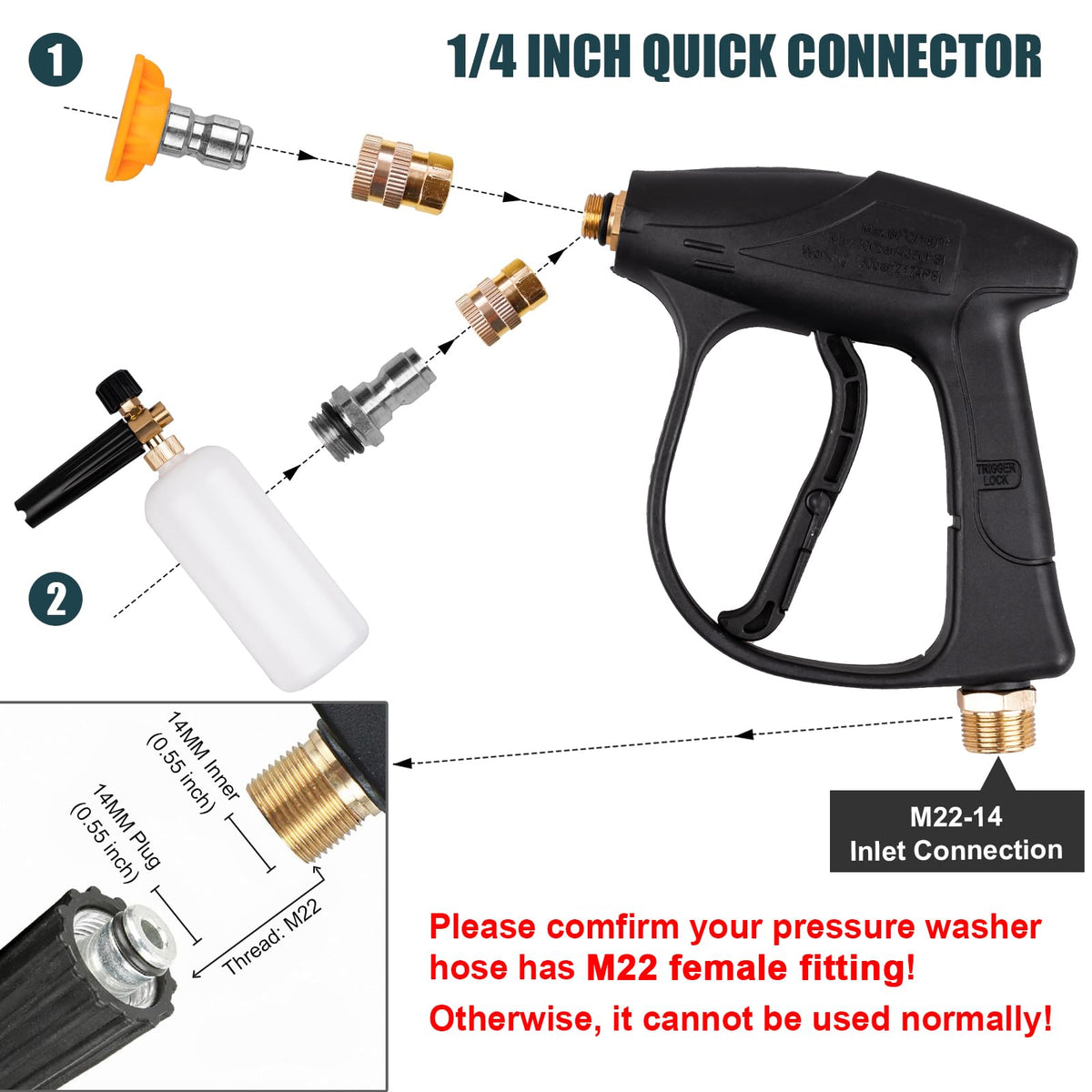 Clatoon quick-connect assembly demonstrates easy setup for fast use
