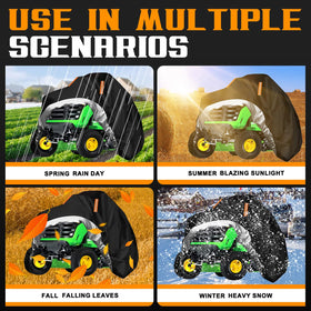 ClawsCover reflective stripes improve nighttime visibility when stored