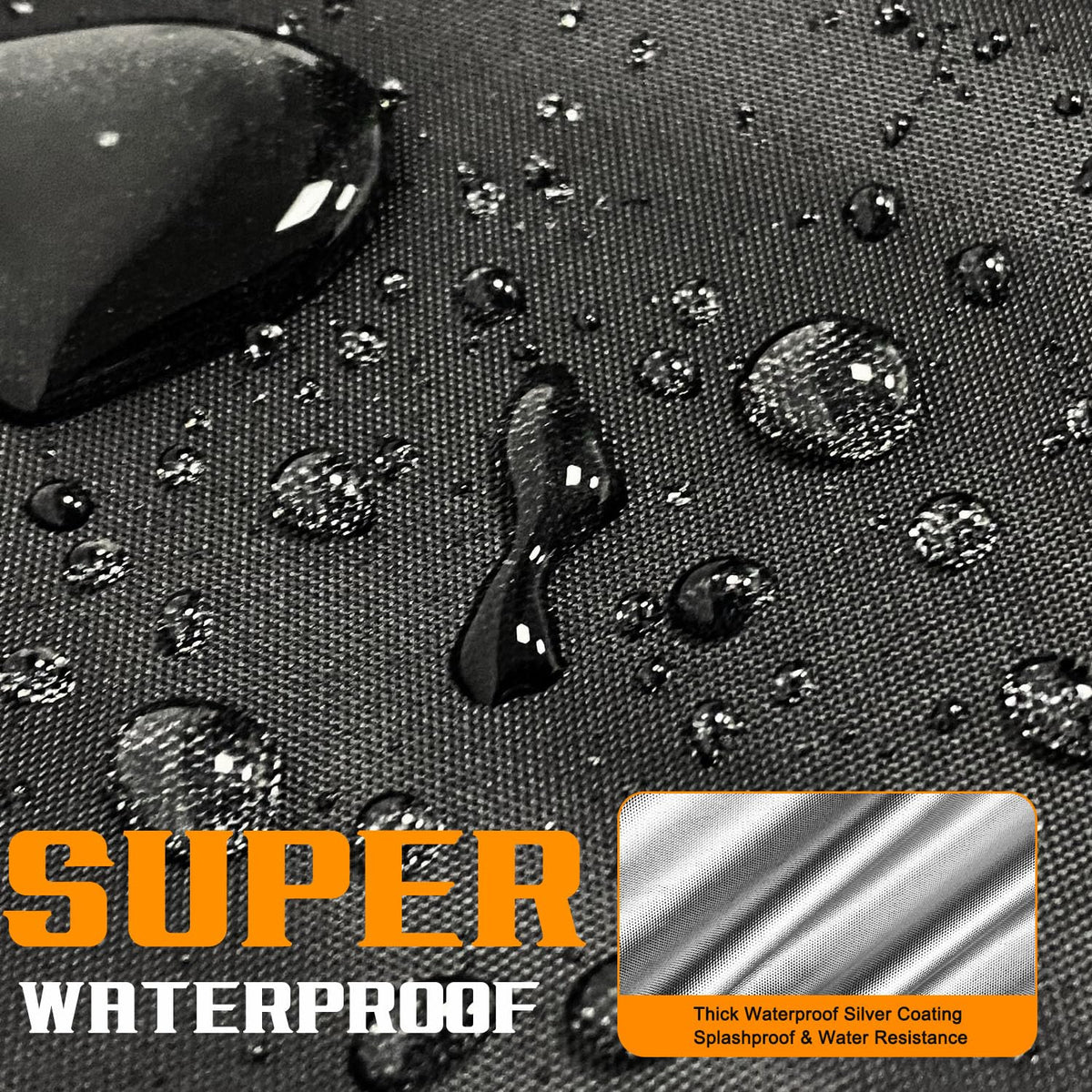 ClawsCover windproof buckle straps securing the cover during windy conditions