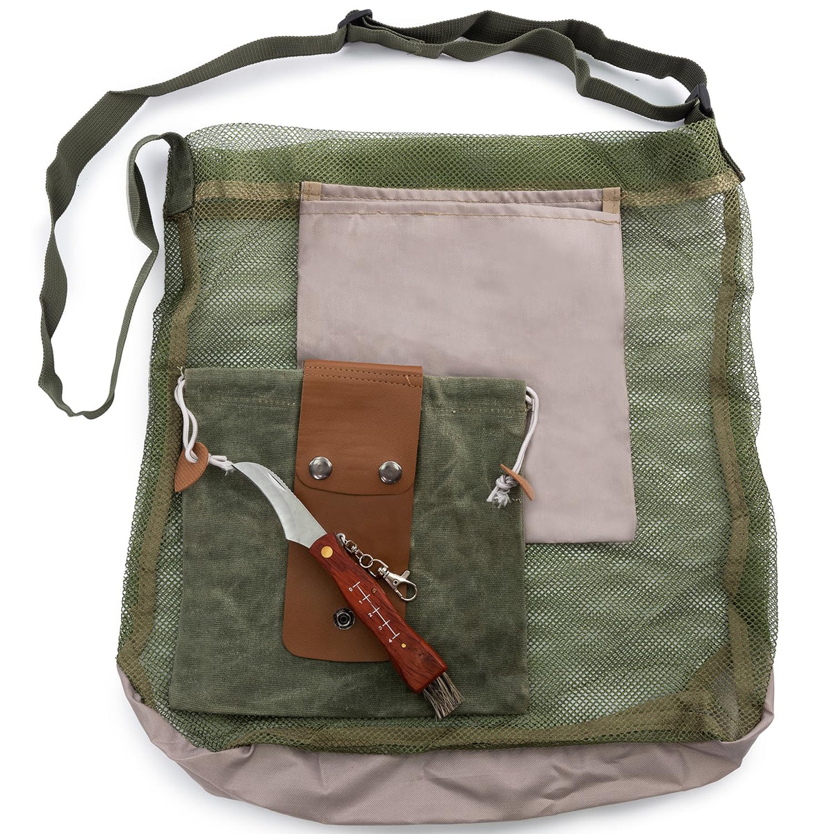CLAYNIX large breathable bag for foraging supports airflow and sustainable harvest
