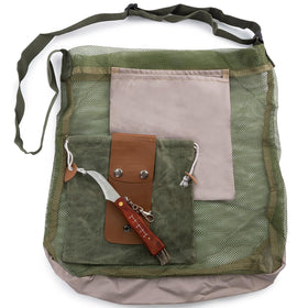 CLAYNIX large breathable bag for foraging supports airflow and sustainable harvest