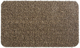 Clean Machine AstroTurf door mat in Sandbar guards entryways against dirt