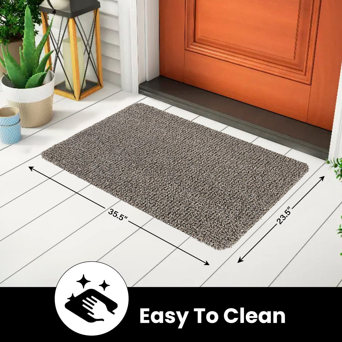 Clean Machine dog owners benefit from muddy paw debris captured at entry