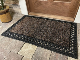 Clean Machine French Quarter Sandbar Brown texture for durable year-round use.