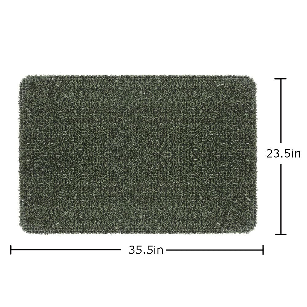 Made in the USA; durable, weather-ready protection for entryways year-round.