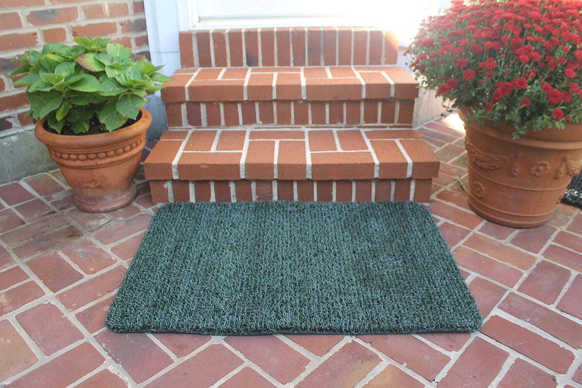 CLEAN MACHINE outdoor mat suitable for front, back, side doors, patios and garages.