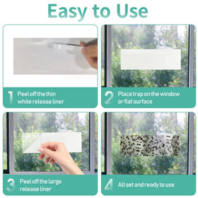 Cleanuper easy peel back strip shows residue-free removal after use.