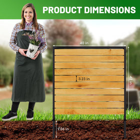 CLEASO ground stakes enable quick, stable installation without digging.
