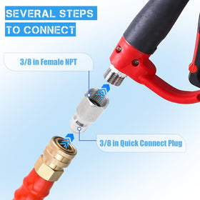 High pressure up to 5000 PSI capability of CLIO couplers