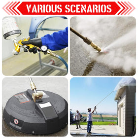 CLIO brass fittings ready for durable, reliable pressure washing setups.