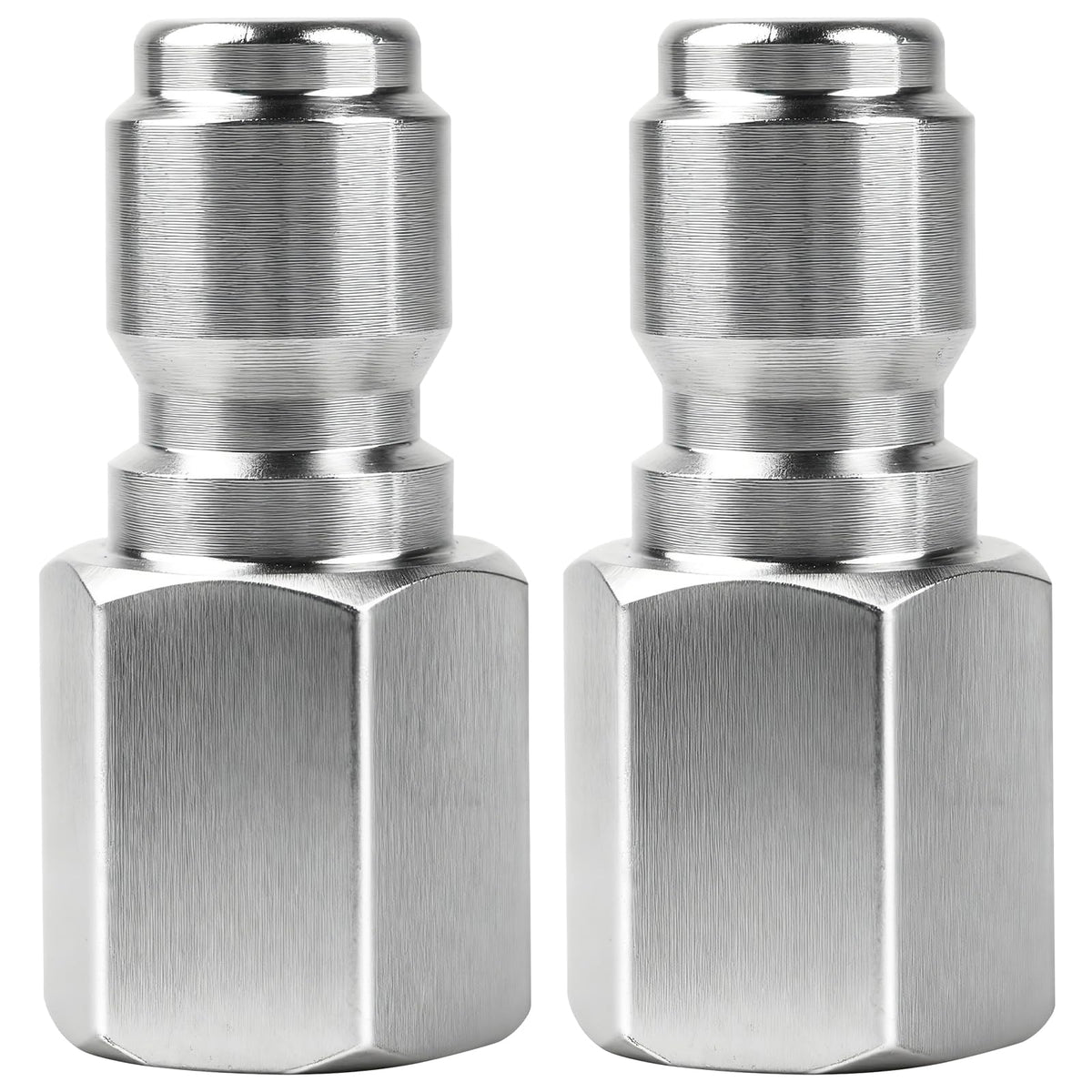 CLIO 1/4 inch male quick connect from the pressure washer coupler set for fast setup
