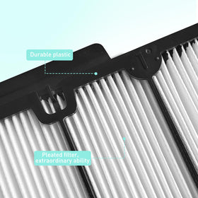 High-efficiency filtration helps capture fine debris from pool water.