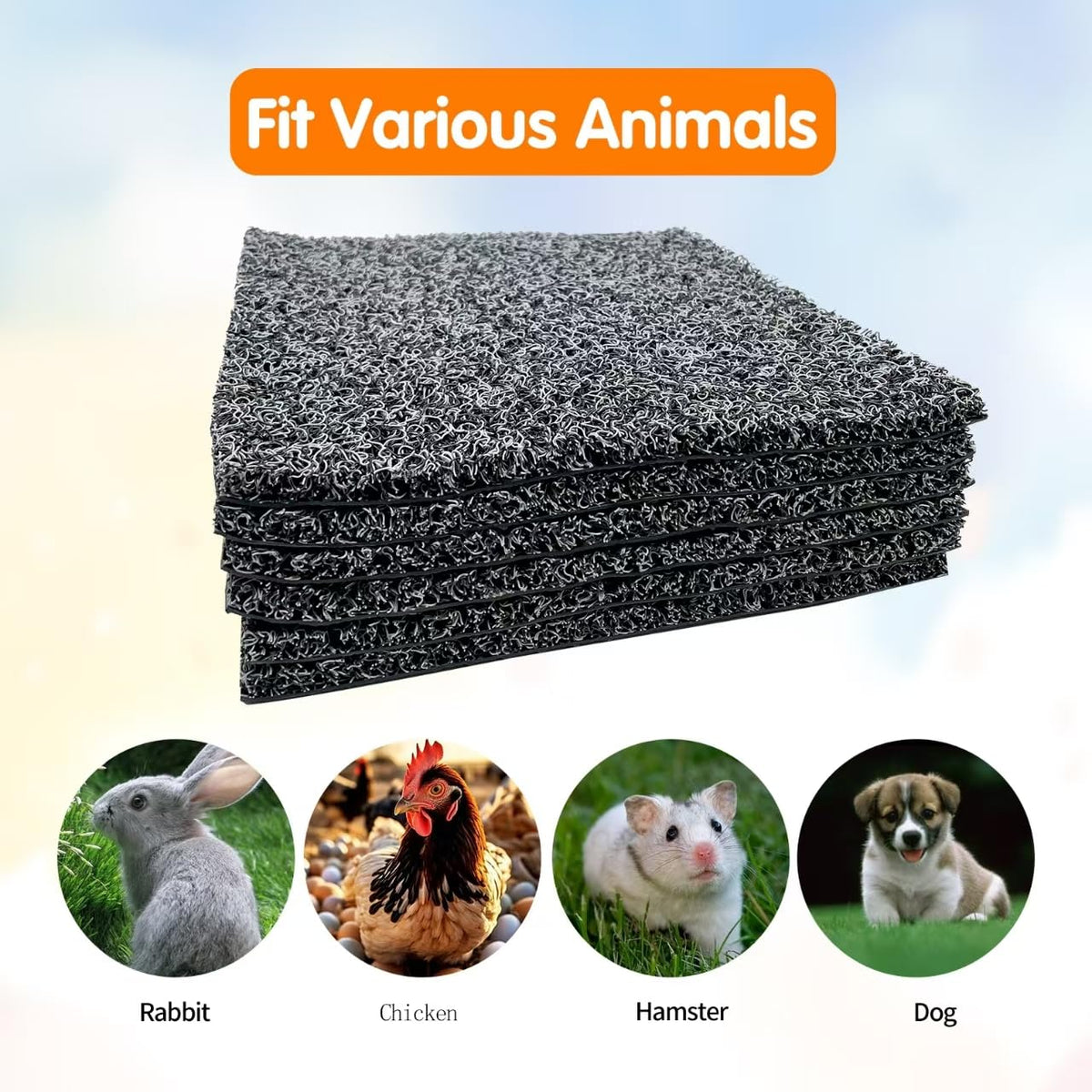 CLOCAL pad can be cut or connected to fit different nesting boxes.