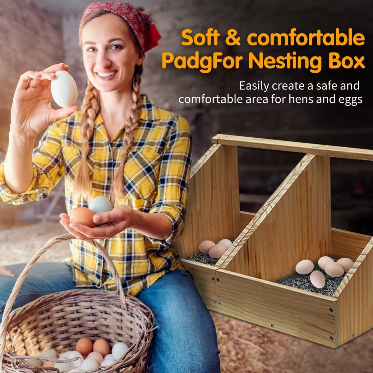 CLOCAL nesting liner is easy to rinse and reuse for clean maintenance.