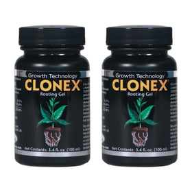 Clonex Rooting Gel bottle close-up showing reliable root initiation