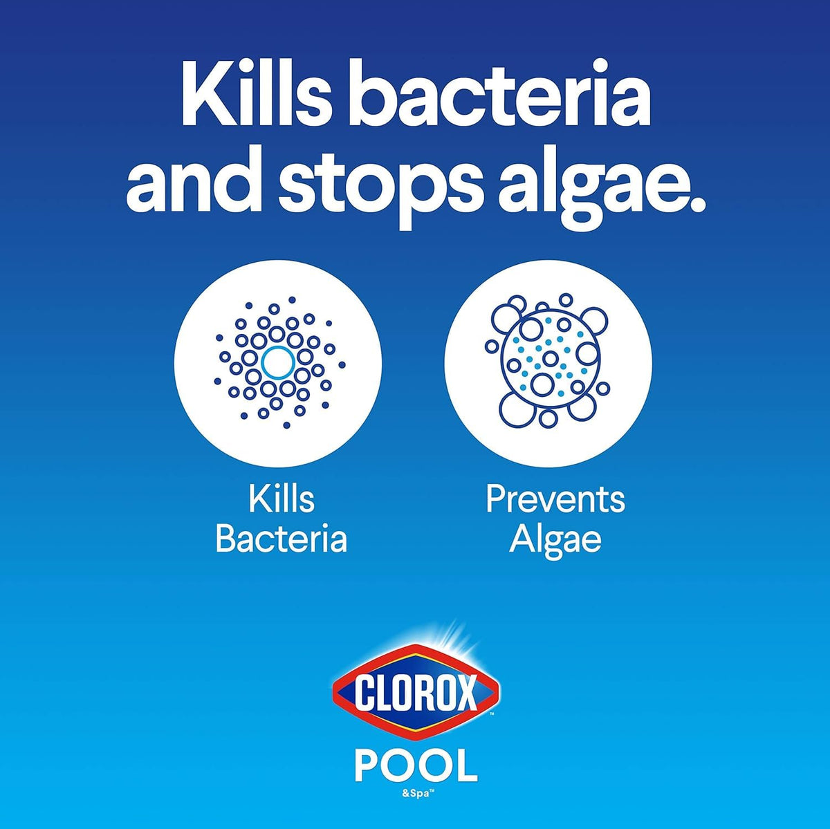 CLOROX Pool&Spa Active99 tablet dispenser demonstrating tablet feeding for algae prevention.