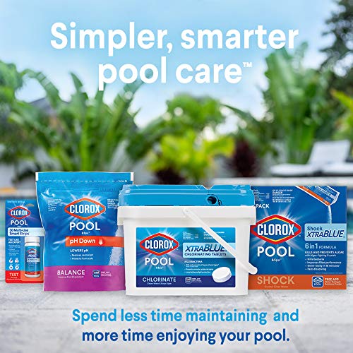 CLOROX Pool&Spa App provides testing guidance and dosage recommendations