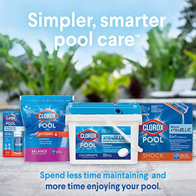 CLOROX Pool&Spa App provides testing guidance and dosage recommendations