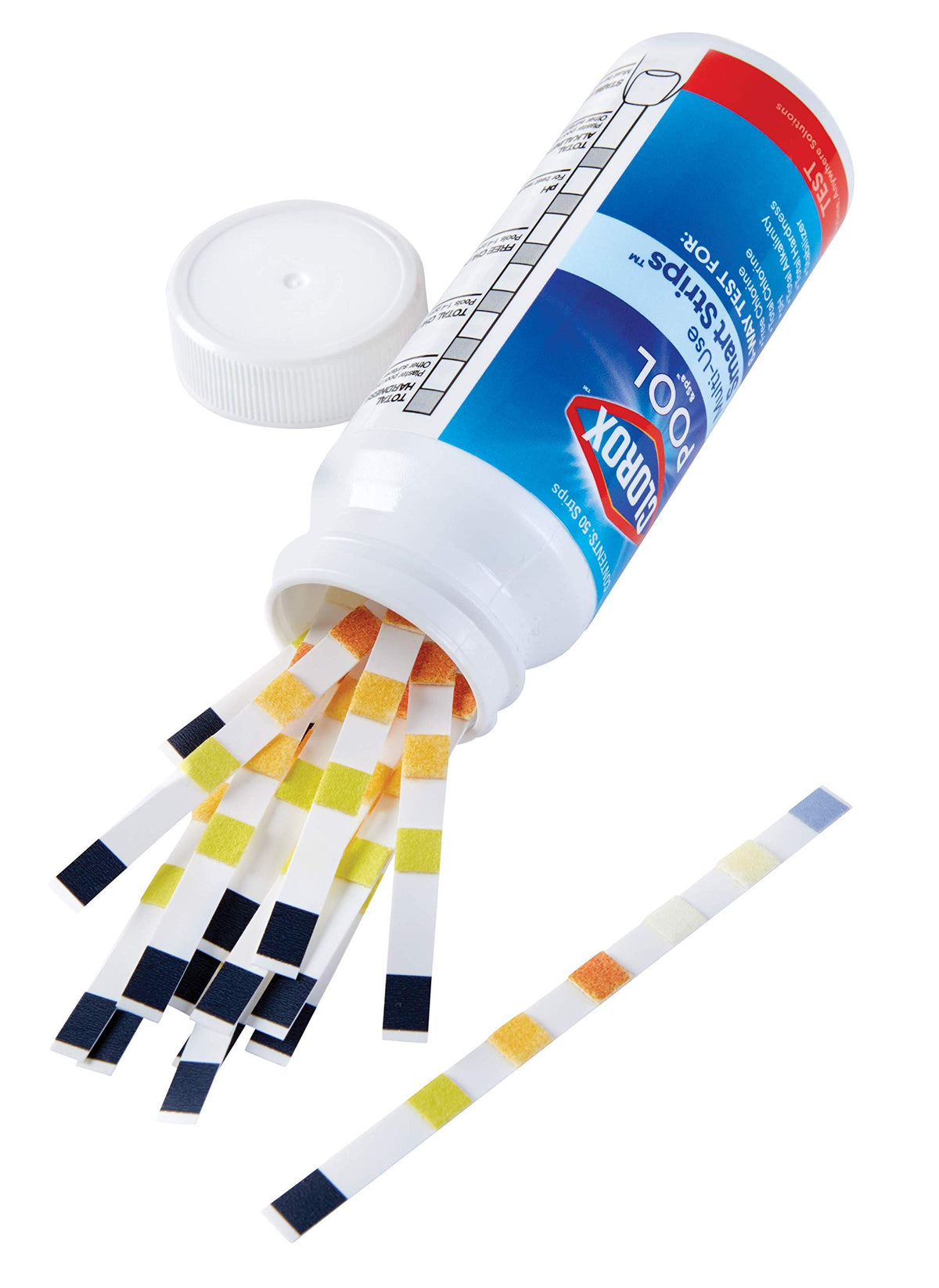CLOROX Pool&Spa app dashboard shows dosage recommendations.