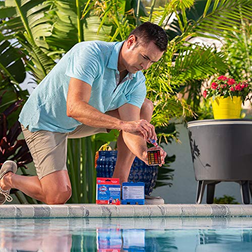 Clorox Pool&Spa app dashboard with testing insights and guidance.