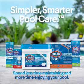 App-guided dosing for CLOROX Pool&Spa clarifier