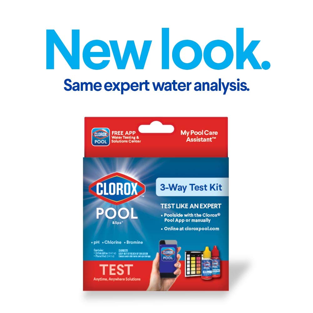 Clorox Pool&Spa color-coded reagents for quick, reliable results.