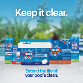 4-in-1 formula clears cloudy water and improves filter performance.