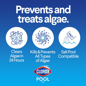 XtraBlue Plus foam-free formula being applied to pool surface for safe treatment