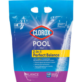 Clorox Pool&Spa Perfect Balance bottle front for weekly balanced pool water
