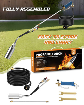 Clozpleax propane torch multi‑use design for various applications