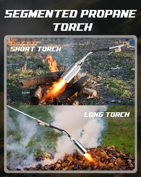 Clozpleax propane torch nozzle extended for long‑mode tasks