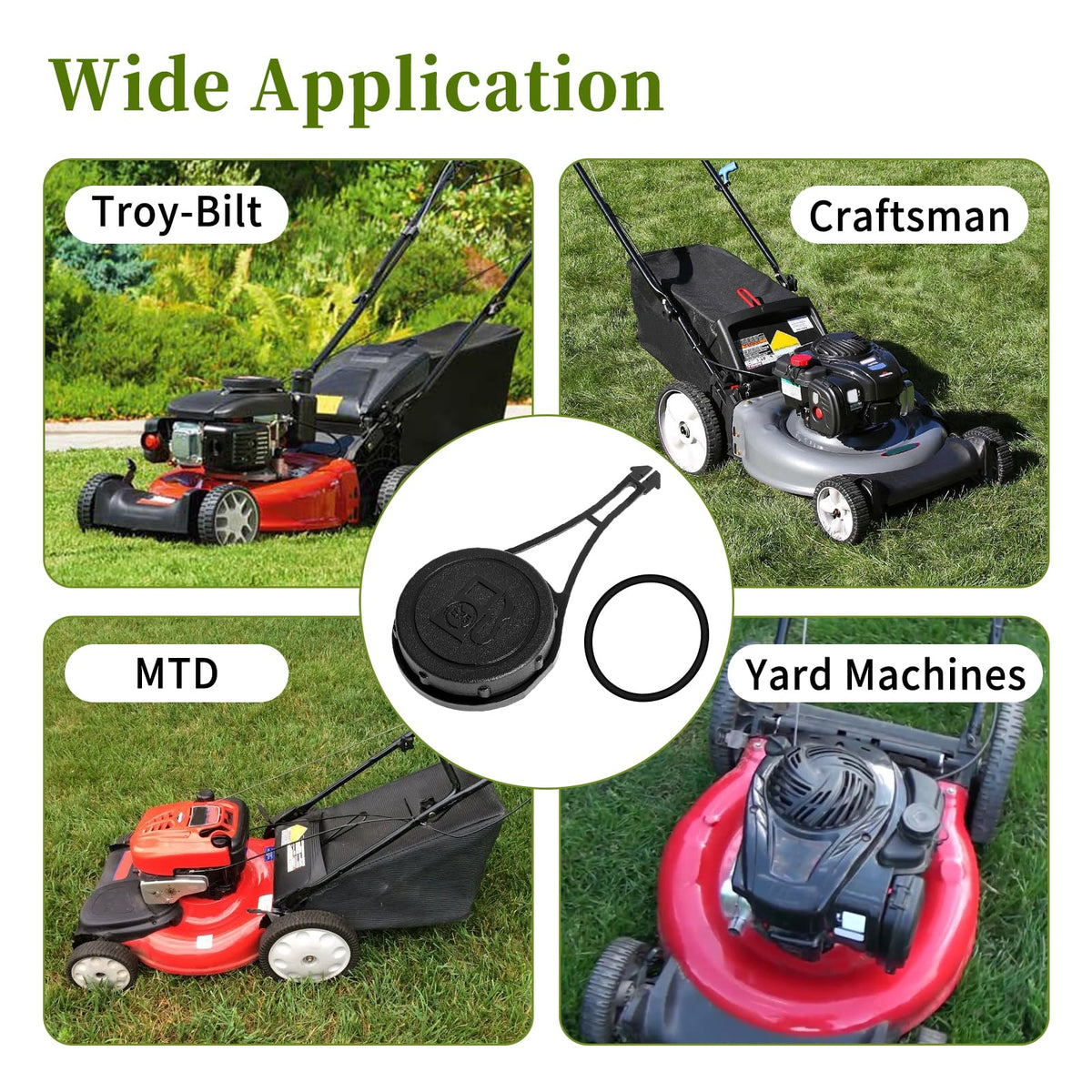 1/4-inch thread compatibility ensures smooth installation on compatible engines.