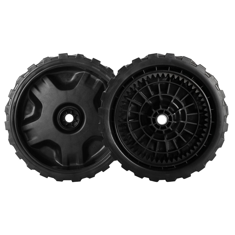 CLSR2U 8-inch front wheel assembly for 21-inch mowers; smooth rolling and stable traction.