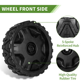 CLSR2U-compatible Craftsman Cub Cadet wheel; easy install and reliable support.