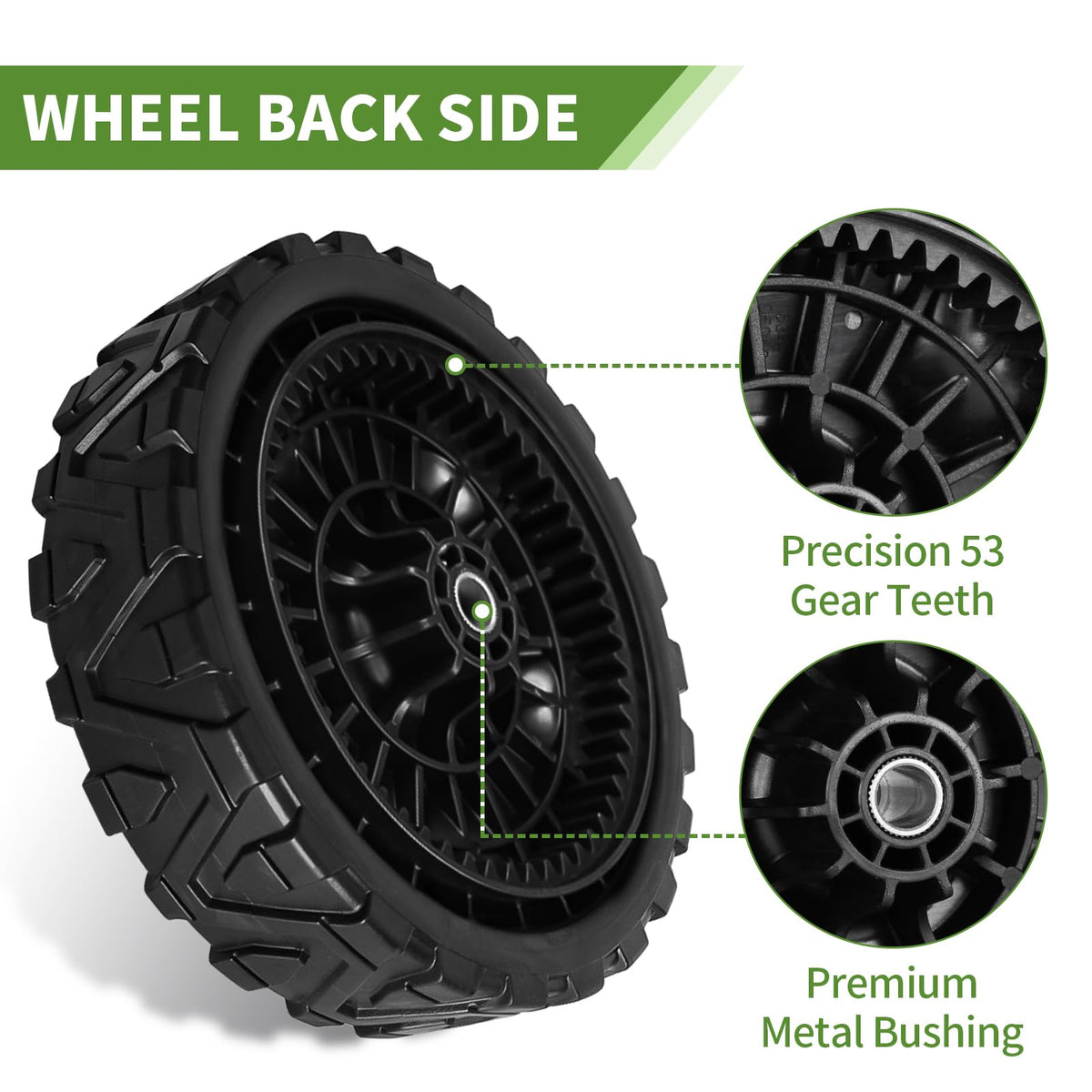 CLSR2U 634-05040 fit wheel—quick replacement for your mower.