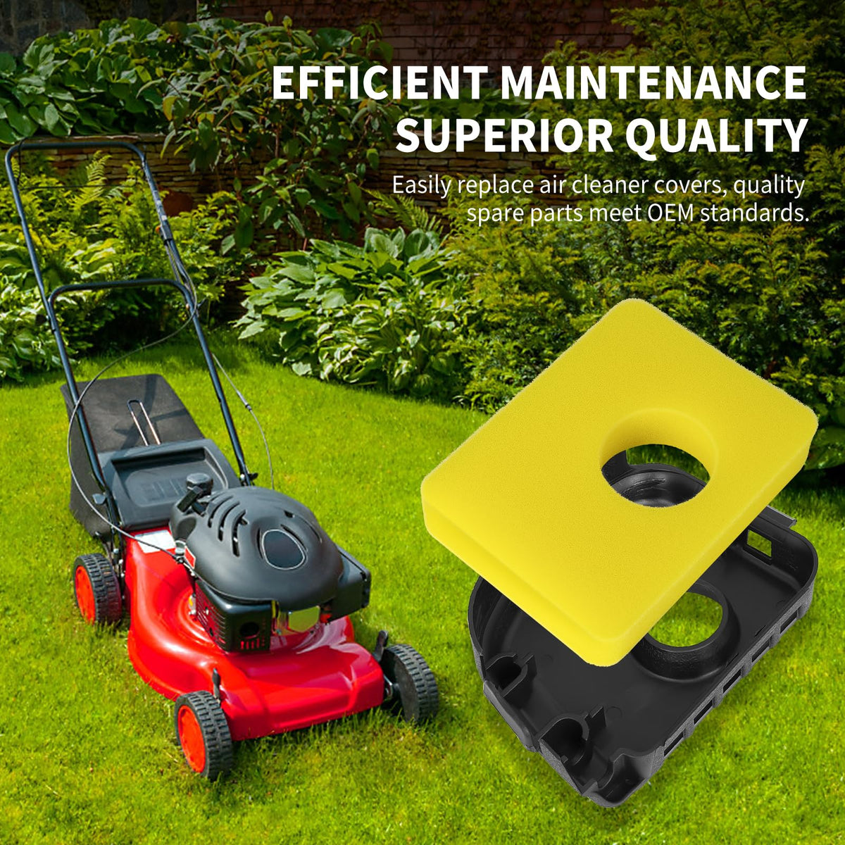 CLSR2U durable-material-construction close-up emphasizes sturdy cover and filter for outdoor use.
