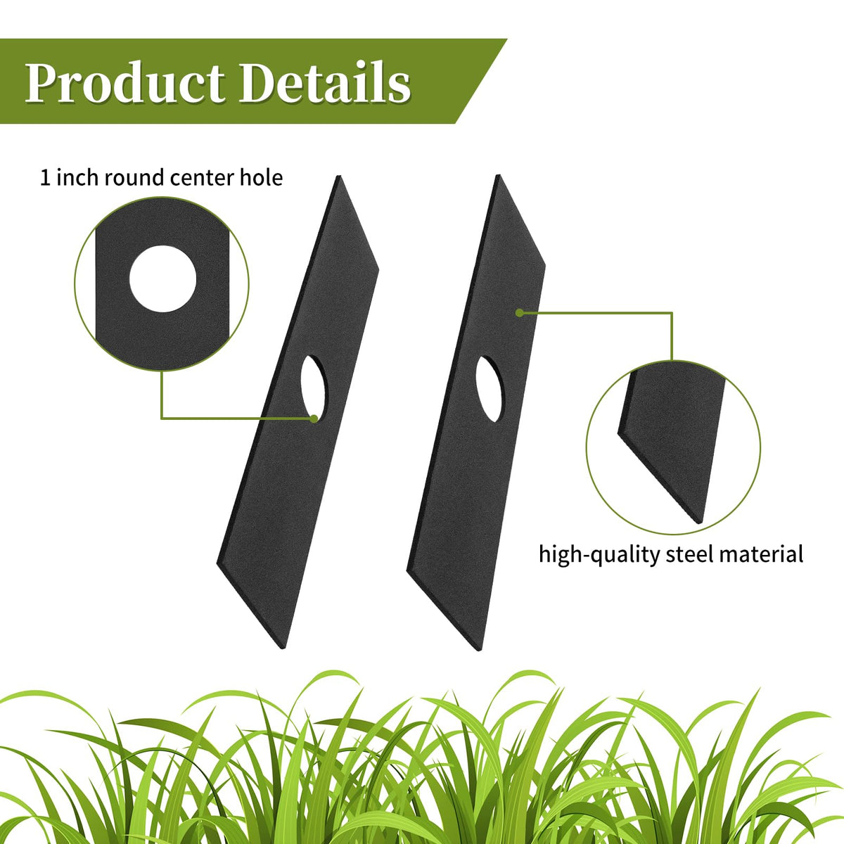 CLSR2U edger blades compatible with Ryobi models for versatile use