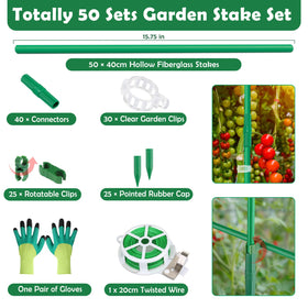 Cludoo fiberglass stakes deliver durable, rust-free performance in any weather
