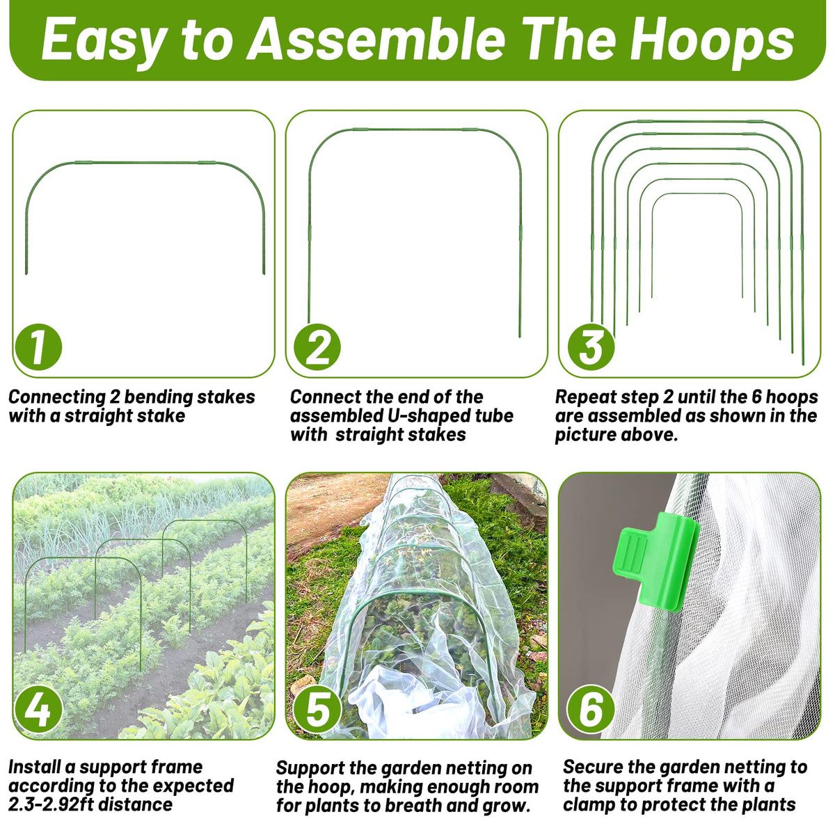 Cludoo raised-bed protection netting creates a pest-free growing zone