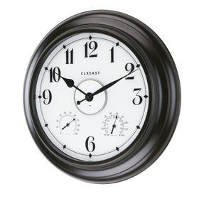 CLXEAST garden decor clock, perfect as a housewarming gift.