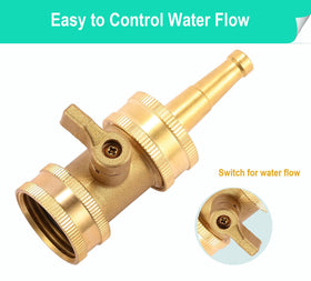 CM CUMIZON heavy-duty brass construction withstands frequent use.