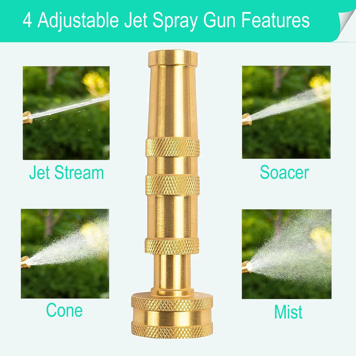 CM CUMIZON high-pressure holes deliver efficient garden watering.