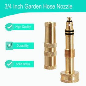 CM CUMIZON high-pressure jet nozzle emitting a strong water stream for tough grime.