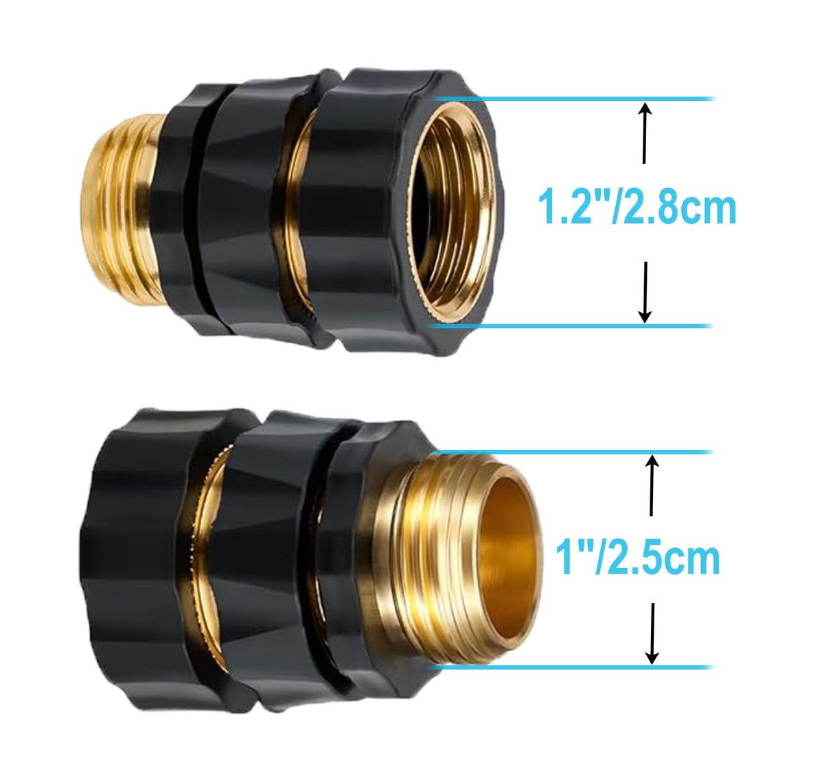 CM Cumizon quick connectors female 3/4 inch ensure easy release and durable performance.