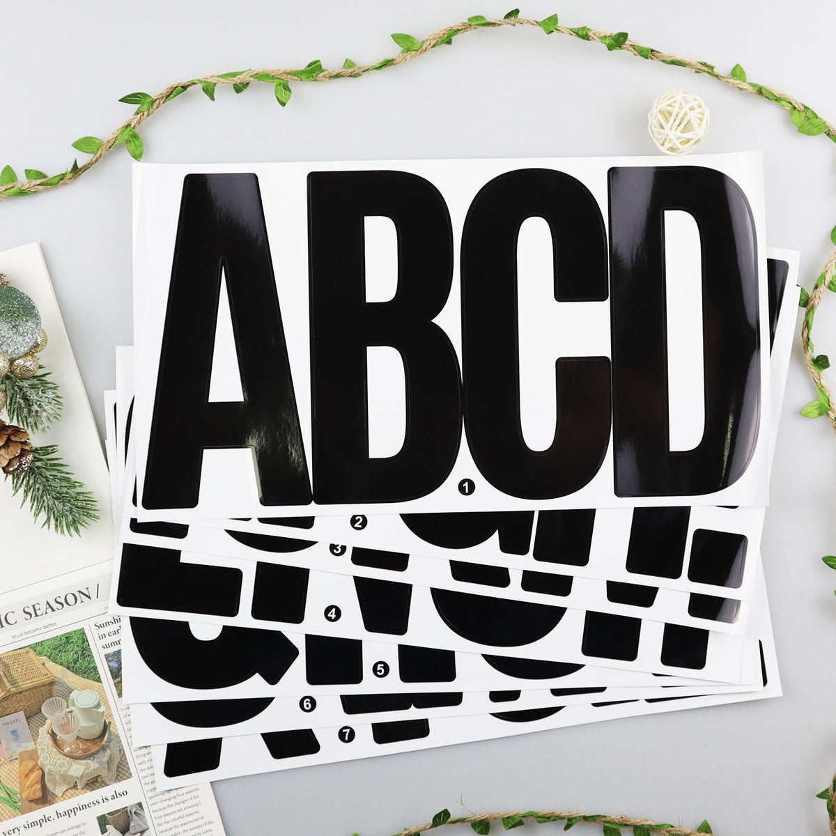 CMBBZZY vinyl letters for easy, professional-looking DIY signage.