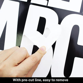 CMBBZZY 18 punctuation stickers included for versatile labeling.
