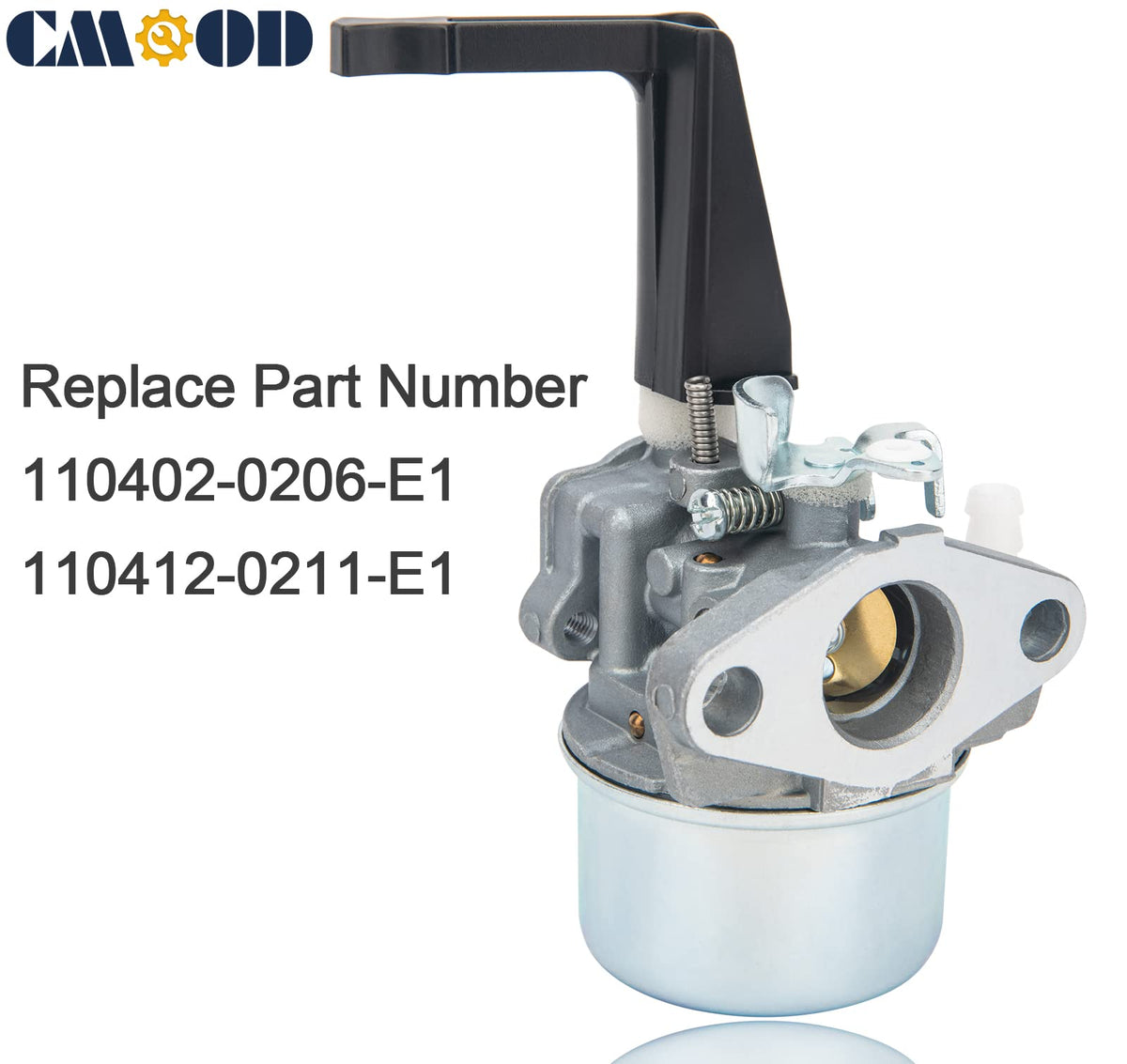 CMOOD 491588S flat air filter included for cleaner air intake