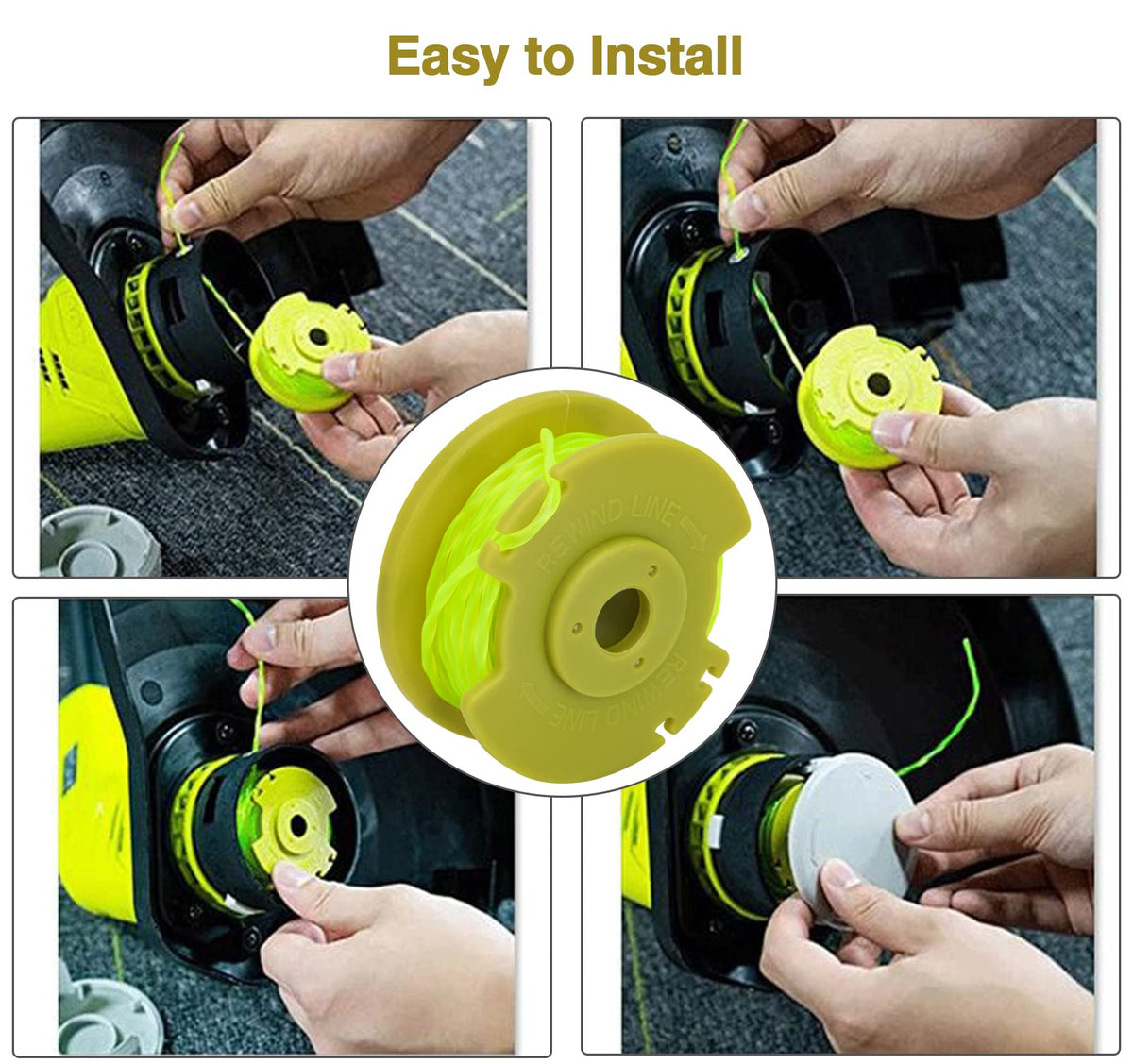 CMOOD auto-feed spool system speeds up line release.