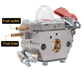 CMOOD fuel filter included for clean fuel delivery to the carburetor